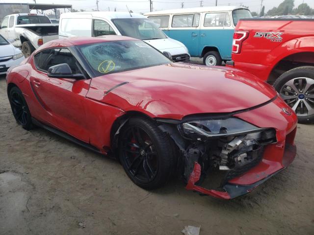 WZ1DB0C0XMW034944 - 2021 TOYOTA SUPRA BASE RED photo 1