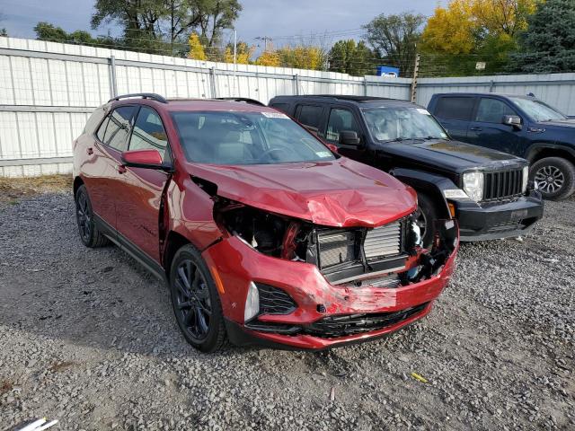 2GNAXWEV1N6143407 - 2022 CHEVROLET EQUINOX RS RED photo 1