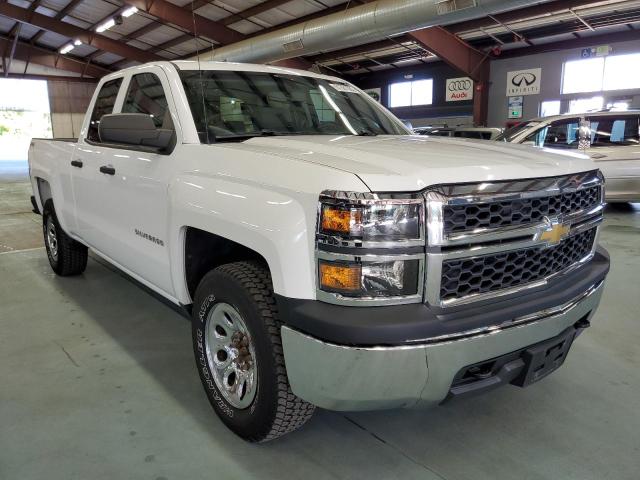 1GCVKPEH0EZ344079 - 2014 CHEVROLET SILVERADO WHITE photo 1