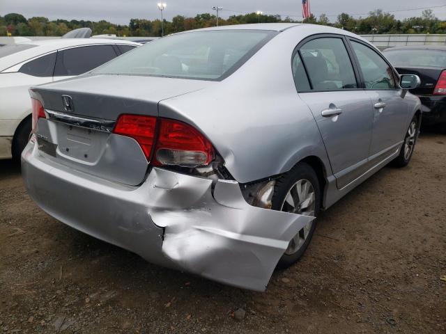 2HGFA1F97AH548790 - 2010 HONDA CIVIC EXL Gümüş foto 4