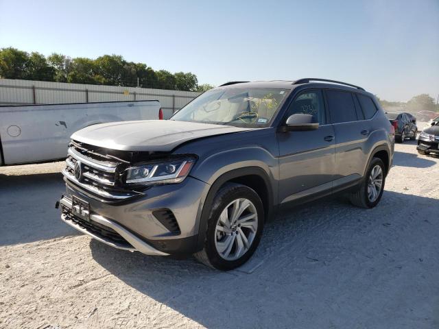 1V2HR2CA2MC607951 - 2021 VOLKSWAGEN ATLAS SE GRAY photo 2