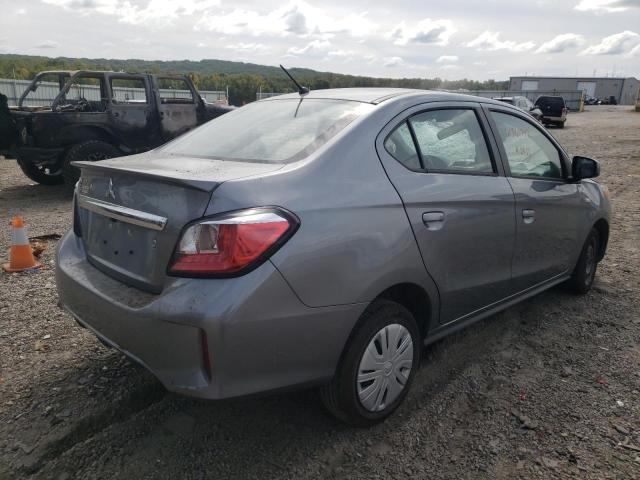 ML32FUFJ7NHF01898 - 2022 MITSUBISHI MIRAGE G4 GRAY photo 4