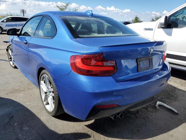 WBA1F5C57EV246042 - 2014 BMW 228 I BLUE photo 3