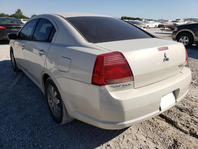 4A3AB56S86E046401 - 2006 MITSUBISHI GALANT LS WHITE photo 3