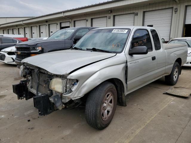 5TEVL52N12Z033840 - 2002 TOYOTA TACOMA XTR SILVER photo 2