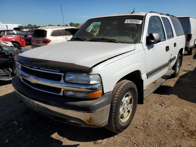 1GNFK16Z25J100772 - 2005 CHEVROLET SUBURBAN K WHITE photo 2