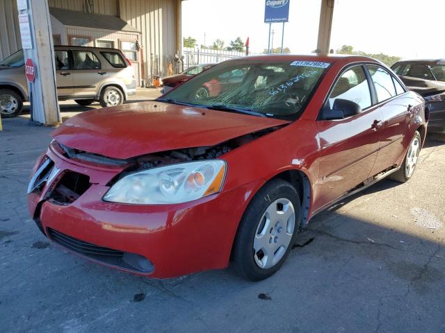 1G2ZF55B864246877 - 2006 PONTIAC G6 SE RED photo 2