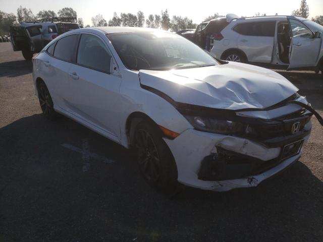 2HGFC2F87KH587162 - 2019 HONDA CIVIC SPOR WHITE photo 1
