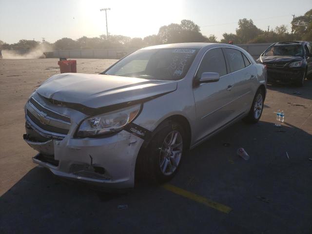 1G11C5SA2DF181645 - 2013 CHEVROLET MALIBU 1LT Gümüş fotoğraf 2