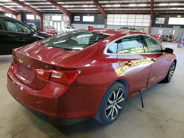 1G1ZE5ST5HF184978 - 2017 CHEVROLET MALIBU LT BURGUNDY photo 4