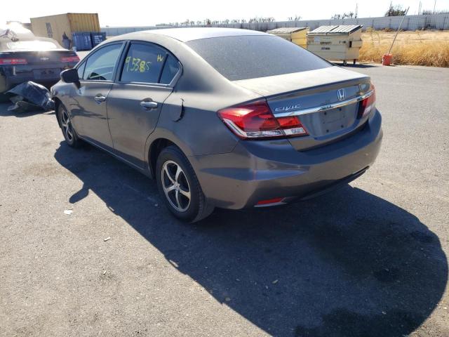 19XFB2F71FE243286 - 2015 HONDA CIVIC SE CHARCOAL photo 3