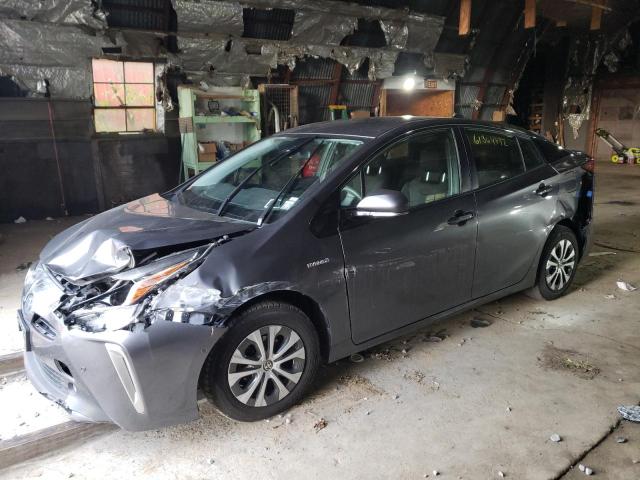 JTDL9RFU3L3015869 - 2020 TOYOTA PRIUS LE GRAY photo 2