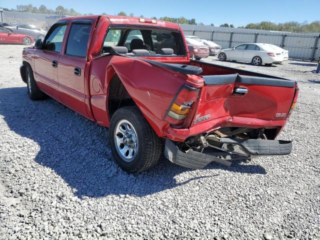 2GTEC13T861115998 - 2006 GMC SIERRA 150 RED photo 3