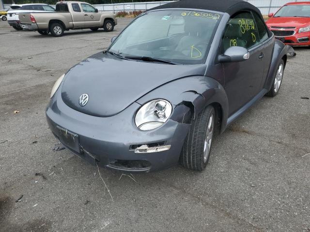 3VWSF31Y16M300467 - 2006 VOLKSWAGEN NEW BEETLE 灰色 照片 9