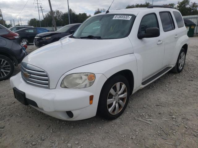 3GNBAAFW2BS650362 - 2011 CHEVROLET HHR LS WHITE photo 2