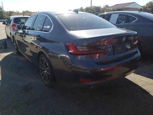 3MW5R7J55K8A05182 - 2019 BMW 330XI CHARCOAL photo 3