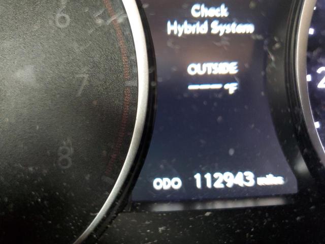 JTHBW1GG3E2****** - 2014 LEXUS ES 300H WHITE photo 8