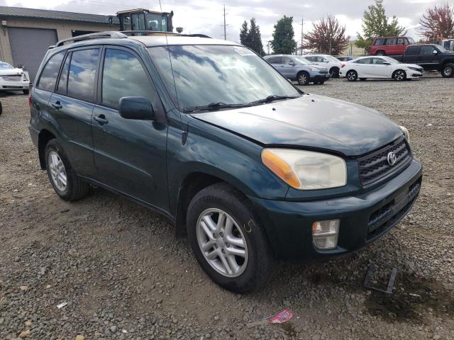 JTEGH20V720080149 - 2002 TOYOTA RAV4 AUTOM GREEN photo 1