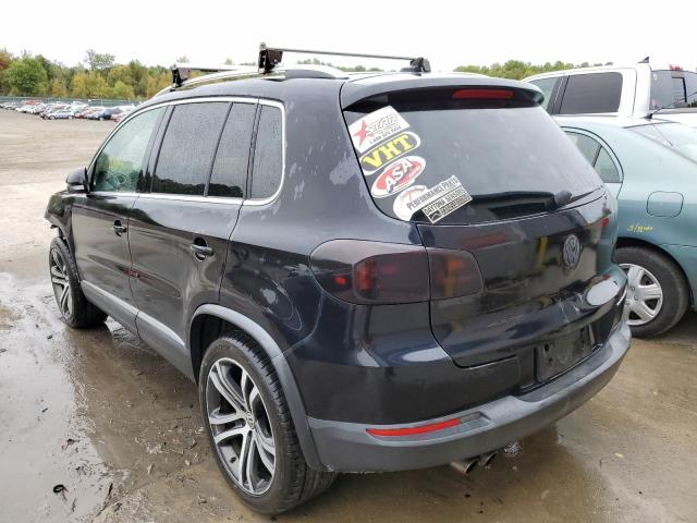 WVGVV7AXXHW504412 - 2017 VOLKSWAGEN TIGUAN SEL BLACK photo 3