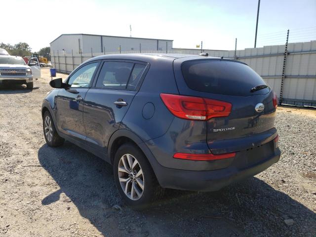 KNDPB3AC0E7586331 - 2014 KIA SPORTAGE B GRAY photo 3