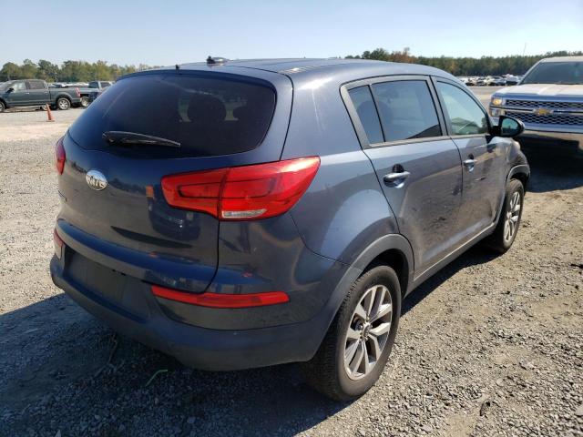 KNDPB3AC0E7586331 - 2014 KIA SPORTAGE B GRAY photo 4