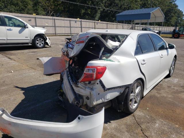 4T1BF1FK9CU540106 - 2012 TOYOTA CAMRY BASE WHITE photo 4