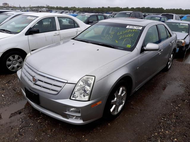 1G6DW677060221681 - 2006 CADILLAC STS SILVER photo 2