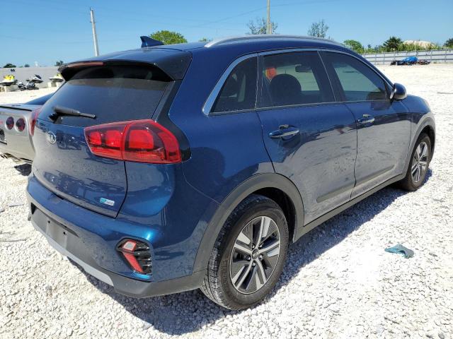 KNDCB3LC4M5462780 - 2021 KIA NIRO LX BLUE photo 4