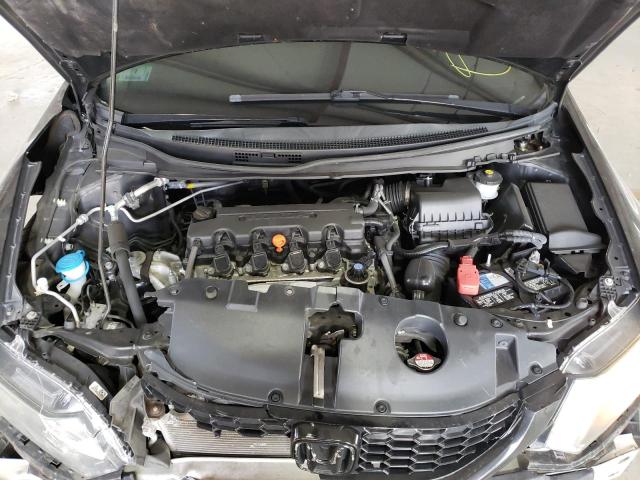 2HGFB2F98FH515372 - 2015 HONDA CIVIC EXL Czarny zdjęcie 7