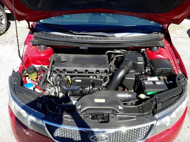 KNAFU4A20A5244058 - 2010 KIA FORTE EX MAROON photo 7