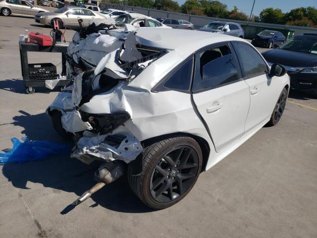 2HGFE2F56NH534330 - 2022 HONDA CIVIC SPOR WHITE photo 4