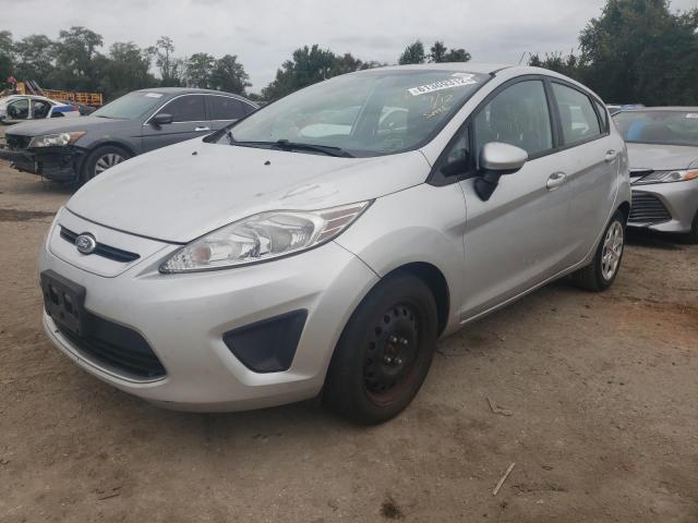 3FADP4EJ1CM152348 - 2012 FORD FIESTA SE SILVER photo 2