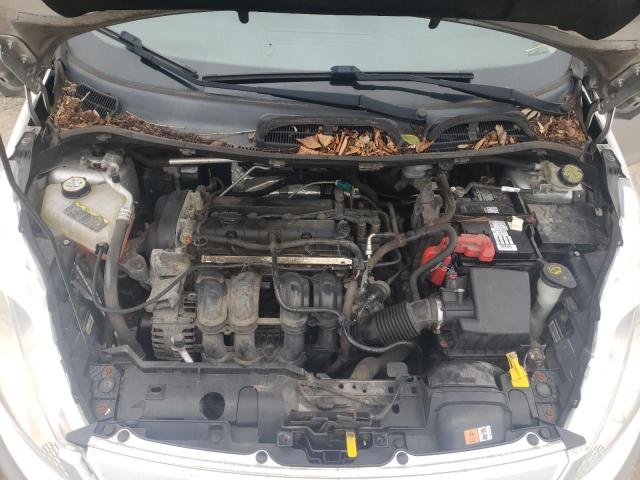 3FADP4EJ1CM152348 - 2012 FORD FIESTA SE SILVER photo 7