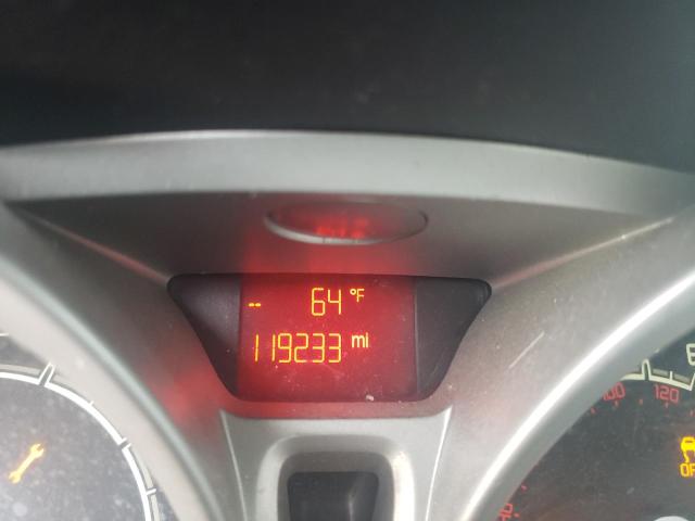 3FADP4EJ1CM152348 - 2012 FORD FIESTA SE SILVER photo 8