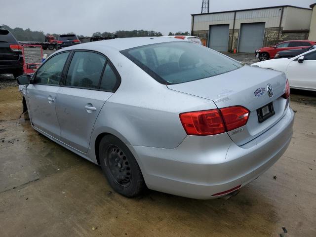 3VW2K7AJ2EM319663 - 2014 VOLKSWAGEN JETTA BASE SILVER photo 3