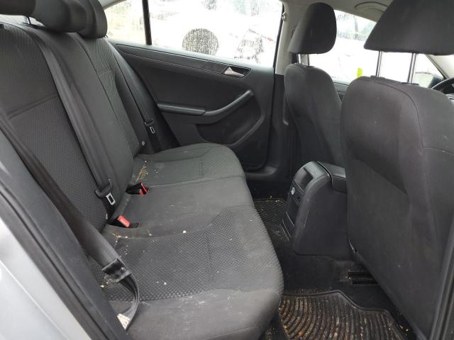 3VW2K7AJ2EM319663 - 2014 VOLKSWAGEN JETTA BASE SILVER photo 6