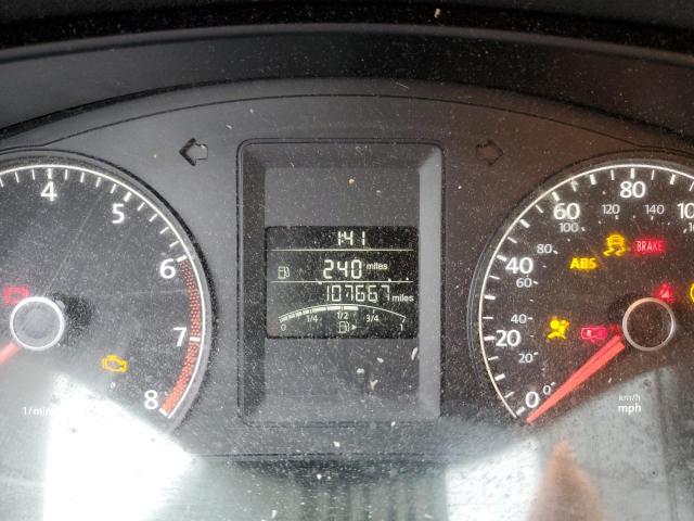 3VW2K7AJ2EM319663 - 2014 VOLKSWAGEN JETTA BASE SILVER photo 8