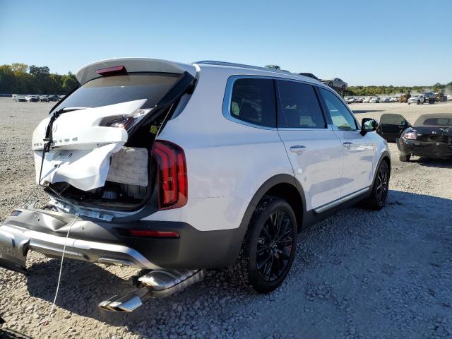 5XYP54HC4NG278472 - 2022 KIA TELLURIDE WHITE photo 4