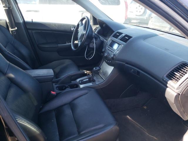 1HGCM56847A139355 - 2007 HONDA ACCORD BLACK photo 5