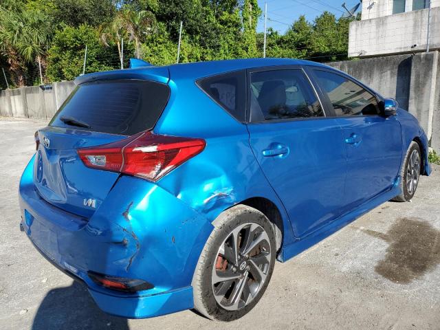 JTNKARJE7GJ516148 - 2016 TOYOTA SCION IM BLUE photo 4