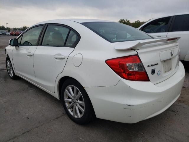 19XFB2F99CE315946 - 2012 HONDA CIVIC EXL 白色 照片 3