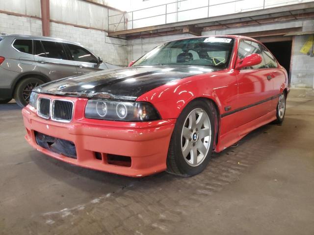 WBABF3328REF46857 - 1994 BMW 325 IS RED photo 2