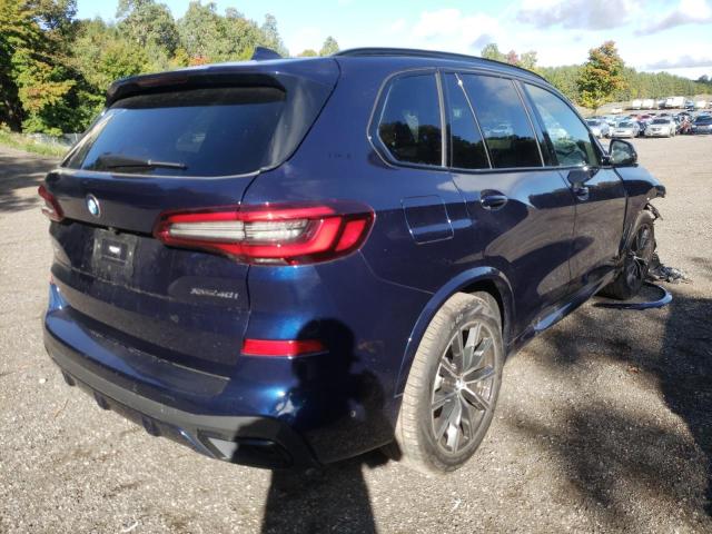 5UXCR6C07N9L85043 - 2022 BMW X5 XDRIVE4 蓝色 照片 4
