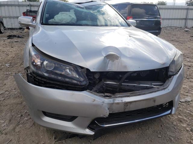 1HGCR3F83EA028170 - 2014 HONDA ACCORD EXL SILVER photo 9