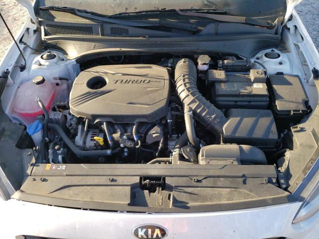 3KPF44AC5ME418615 - 2021 KIA FORTE GT WHITE photo 7