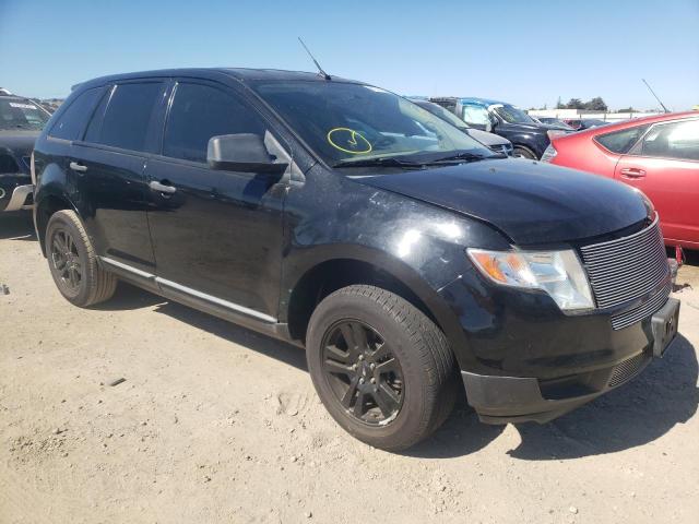 2FMDK46C27BB60762 - 2007 FORD EDGE SE BLACK photo 1