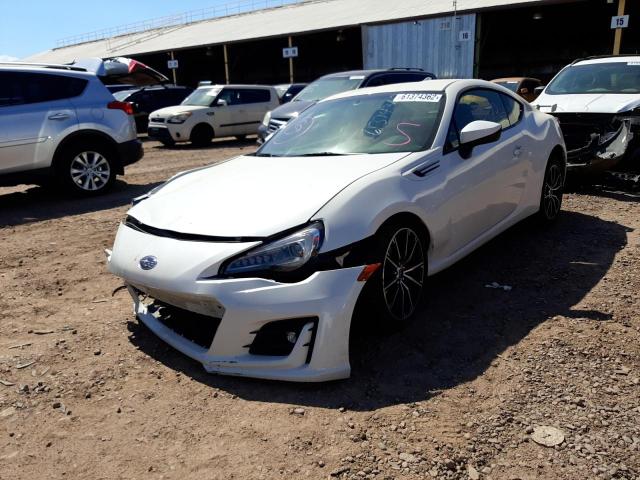 JF1ZCAC17H8604754 - 2017 SUBARU BRZ 2.0 LI WHITE photo 2