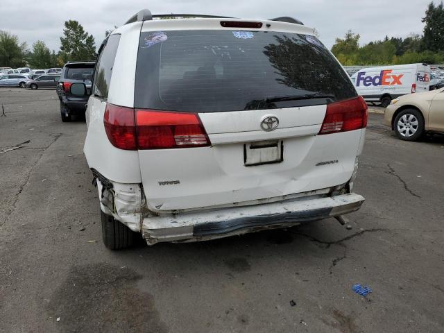 5TDZA23C05S311115 - 2005 TOYOTA SIENNA CE/ WHITE photo 9