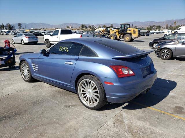 1C3AN79N75X039006 - 2005 CHRYSLER CROSSFIRE BLUE photo 3