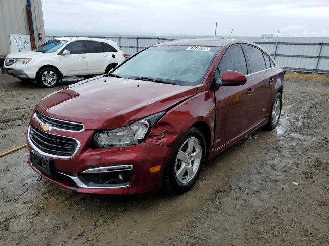 1G1PC5SB4F7293315 - 2015 CHEVROLET CRUZE L BURGUNDY photo 2